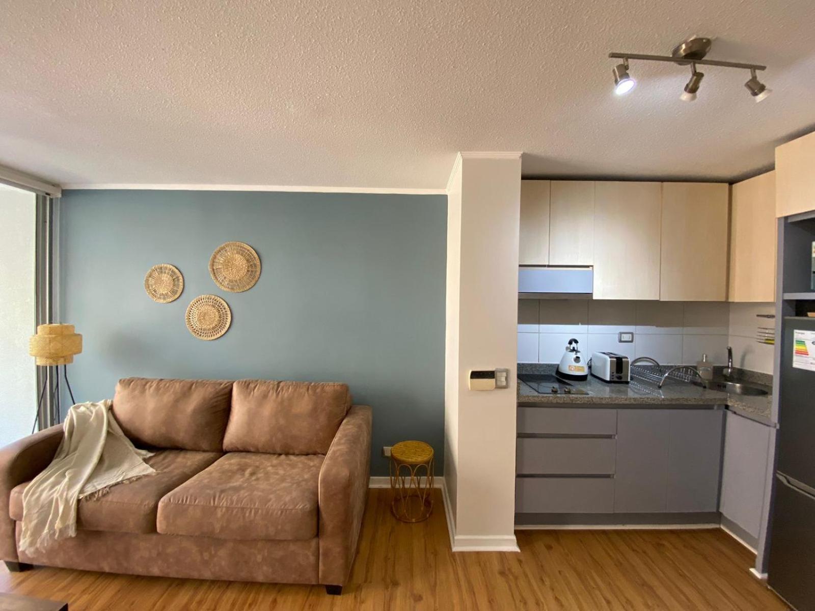 Moderno Departamento En Providencia Apartamento Santiago